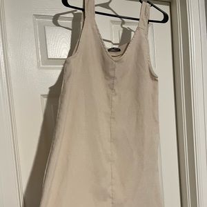 Shein corduroy solid overall dress